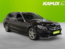Svart Begagnad 2017 Mercedes C220 Kombi | 199 900 kr (Marknadspris)