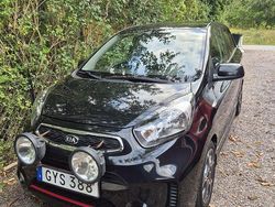 Svart Begagnad 2016 Kia Picanto Halvkombi | 65 000 kr (Marknadspris)