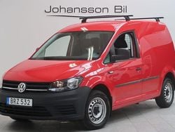 Mörkröd (röd) Begagnad 2018 VW Caddy Minibuss | 109 900 kr (Bra pris)