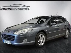 Mörkgrå Begagnad 2006 Peugeot 407 Kombi | 39 900 kr (Marknadspris)