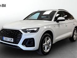 Glaciärvit metallic Begagnad 2024 Audi Q5 Sportback S-Line SUV | 639 000 kr