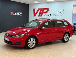 Röd Begagnad 2015 VW Golf VII Kombi | 109 800 kr (Bra pris)