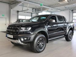 Svart metallic Begagnad 2021 Ford Ranger Raptor Pickup | 449 800 kr (Marknadspris)