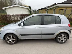 Silver Begagnad 2007 Hyundai Getz Halvkombi | 16 000 kr (Marknadspris)