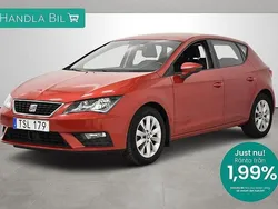 Röd Begagnad 2017 Seat Leon Halvkombi | 84 800 kr (Marknadspris)