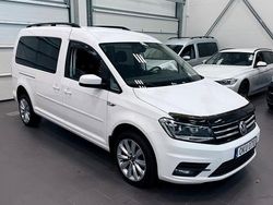 Vit Begagnad 2016 VW Caddy Maxi Life Life Minibuss | 219 900 kr (Marknadspris)