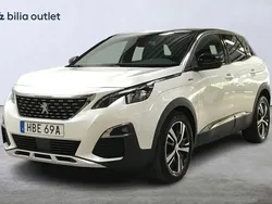 Vit Begagnad 2019 Peugeot 3008 GT-line SUV | 199 900 kr (Bra pris)