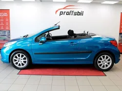 Blå Begagnad 2007 Peugeot 207 CC Cab | 54 900 kr (Dyr)