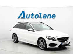 Vit Begagnad 2017 Mercedes C220 AMG Kombi | 209 900 kr (Marknadspris)
