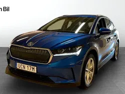 Blå Begagnad 2022 Skoda Enyaq iV SUV | 409 900 kr (Superpris)