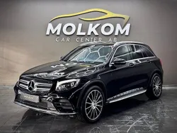 Svart Begagnad 2017 Mercedes GLC220 AMG line SUV | 359 900 kr (Marknadspris)