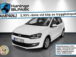 Vit Begagnad 2013 VW Polo Halvkombi | 79 500 kr (Marknadspris)
