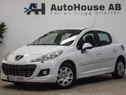 Vit Begagnad 2011 Peugeot 207 Halvkombi | 44 000 kr (Marknadspris)