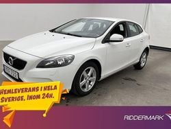 Vit Begagnad 2016 Volvo V40 Kinetic Halvkombi | 158 900 kr (Marknadspris)