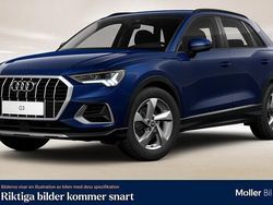Navarrablå metallic Begagnad 2024 Audi Q3 Advanced Plus SUV | 359 900 kr (Marknadspris)