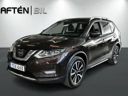Mörkbrun Begagnad 2017 Nissan X-Trail Tekna SUV | 159 800 kr (Bra pris)