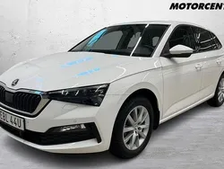 Vit Begagnad 2022 Skoda Scala Halvkombi | 219 000 kr