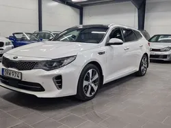 Vit Begagnad 2017 Kia Optima GT-Line Kombi | 159 900 kr (Marknadspris)