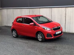 Röd Begagnad 2021 Peugeot 108 Halvkombi | 119 000 kr (Lite dyr)