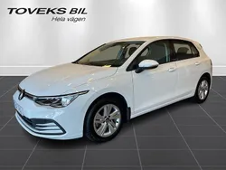 Vit (pure white) Begagnad 2022 VW Golf VIII Life Kombi | 208 900 kr (Bra pris)