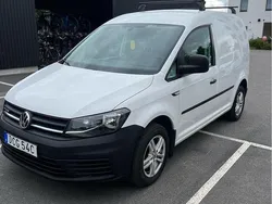 Vit Begagnad 2019 VW Caddy Minibuss | 85 000 kr