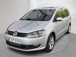 Silver Begagnad 2014 VW Sharan Minibuss | 128 000 kr (Marknadspris)