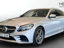 Silver Begagnad 2019 Mercedes C220 AMG Kombi | 249 900 kr (Superpris)