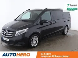 Svart Begagnad 2016 Mercedes V220 Minibuss | 371 000 kr