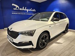Vit Begagnad 2022 Skoda Scala Monte Carlo Halvkombi | 199 000 kr (Marknadspris)
