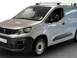 Grå (grey) Begagnad 2021 Peugeot Partner Minibuss | 159 000 kr (Marknadspris)