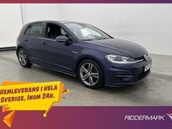 Mörkblå Begagnad 2019 VW Golf VIII R-line Halvkombi | 188 800 kr (Marknadspris)
