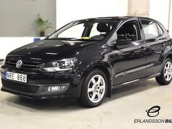 Svart Begagnad 2012 VW Polo Halvkombi | 74 900 kr (Marknadspris)