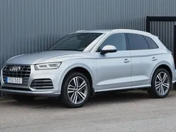 Silver Begagnad 2018 Audi Q5 S-Line SUV | 259 900 kr (Bra pris)
