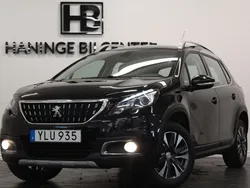 Svart Begagnad 2018 Peugeot 2008 SUV | 149 900 kr (Marknadspris)