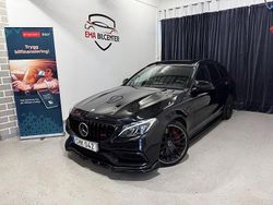 Svart Begagnad 2017 Mercedes C63S AMG AMG Kombi | 509 900 kr (Marknadspris)