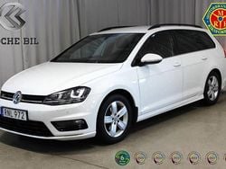 Vit Begagnad 2015 VW Golf VII R-line Kombi | 179 900 kr (Marknadspris)