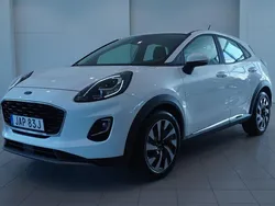 Vit Begagnad 2023 Ford Puma Titanium Sportkupé | 208 800 kr (Superpris)