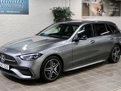 Grå Begagnad 2022 Mercedes C220 AMG Kombi | 379 000 kr (Marknadspris)