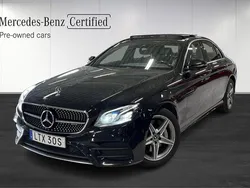 Svart Begagnad 2019 Mercedes E300 AMG Sedan | 309 900 kr