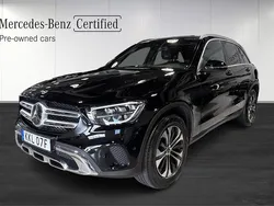 Svart (black) Begagnad 2021 Mercedes GLC220 SUV | 399 900 kr (Superpris)