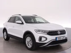 Vit (pure white) Begagnad 2022 VW T-Roc SUV | 219 000 kr (Marknadspris)