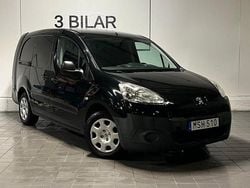Svart Begagnad 2015 Peugeot Partner Van | 75 900 kr (Bra pris)