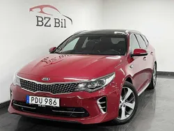 Röd Begagnad 2016 Kia Optima GT-Line Kombi | 144 900 kr (Marknadspris)