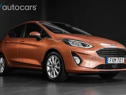 Orange Begagnad 2018 Ford Fiesta Titanium Halvkombi | 165 000 kr (Marknadspris)