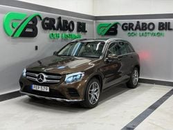 Mörkbrun (brun) Begagnad 2017 Mercedes GLC350 AMG line SUV | 299 900 kr (Marknadspris)