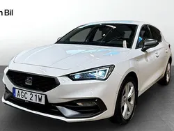 Vit Begagnad 2021 Seat Leon FR Kombi | 184 900 kr (Superpris)