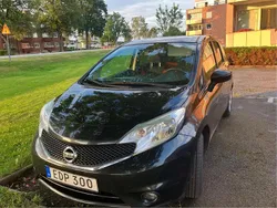 Svart Begagnad 2015 Nissan Note Minibuss | 65 000 kr (Lite dyr)