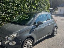 Grå Begagnad 2018 Fiat 500 Lounge Halvkombi | 90 000 kr (Bra pris)