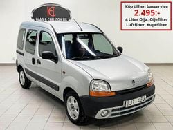 Silver Begagnad 2003 Renault Kangoo Minibuss | 39 000 kr (Marknadspris)