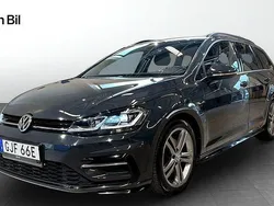 Grå Begagnad 2019 VW Golf VII R-line Plus Kombi | 229 900 kr (Lite dyr)